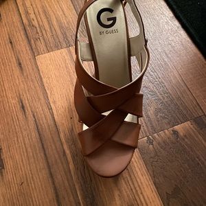 Brown Guess Wedges Brand NEW Never worn